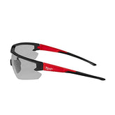 Milwaukee Anti-Scratch Safety Glasses Gray Lens Black/Red Frame - Case Of: 1